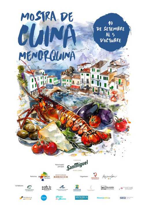 La Mostra de Cuina Menorquina se celebrarà del 19 de setembre al 5 d’octubre per tota l’illa